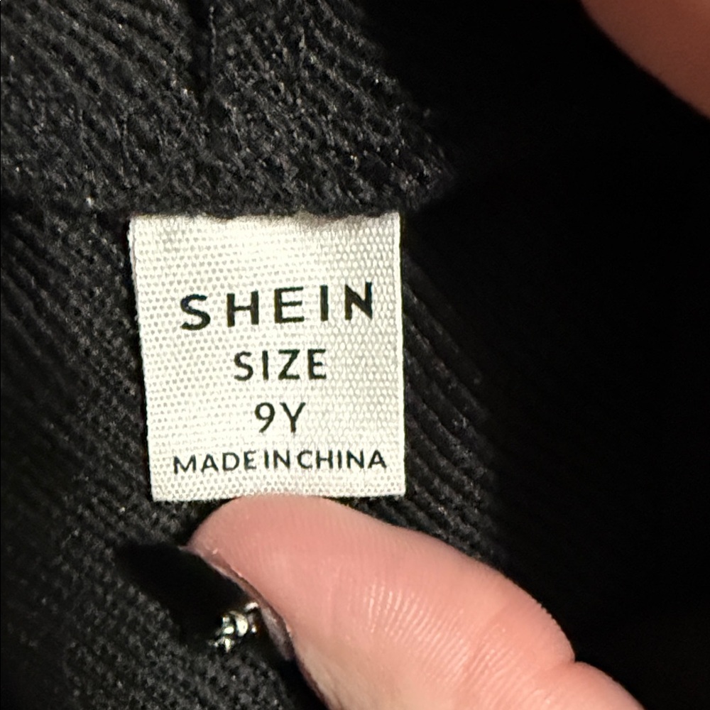 SHEIN Pink and Black Kids Matching Set - Picture 4 of 4